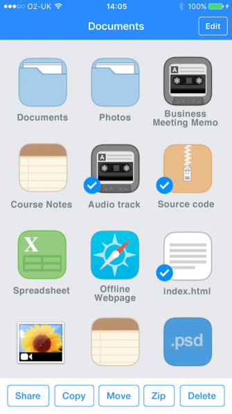 11 most effective file management applications on iOS Picture 12