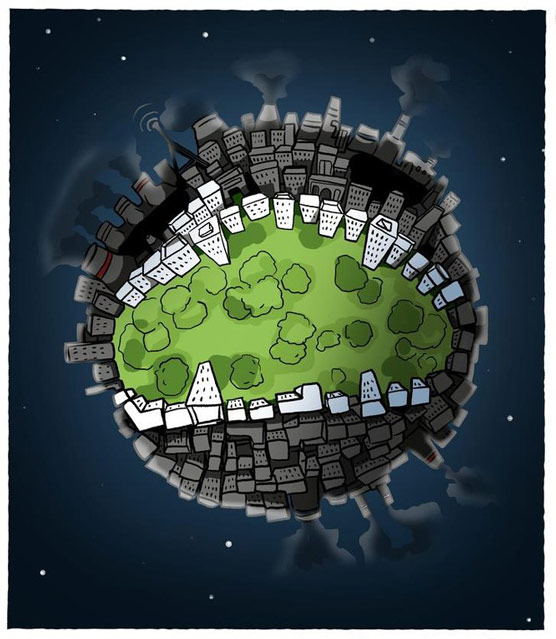 11 paintings that reflect the negative issues of modern life Picture 6