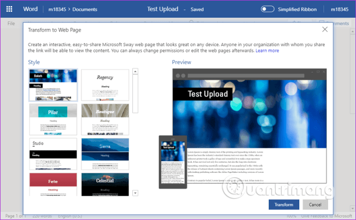 11 tips and tricks to use Microsoft Word Online you should know Picture 14