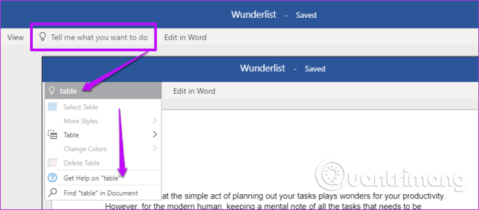 11 tips and tricks to use Microsoft Word Online you should know Picture 18
