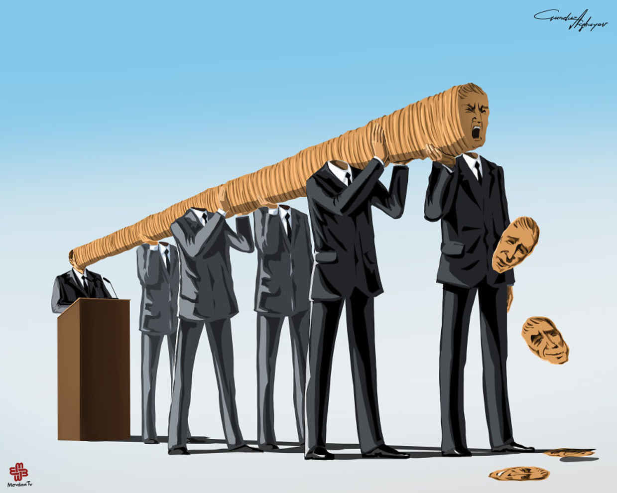 12 caricatures of real life make you ponder Picture 1
