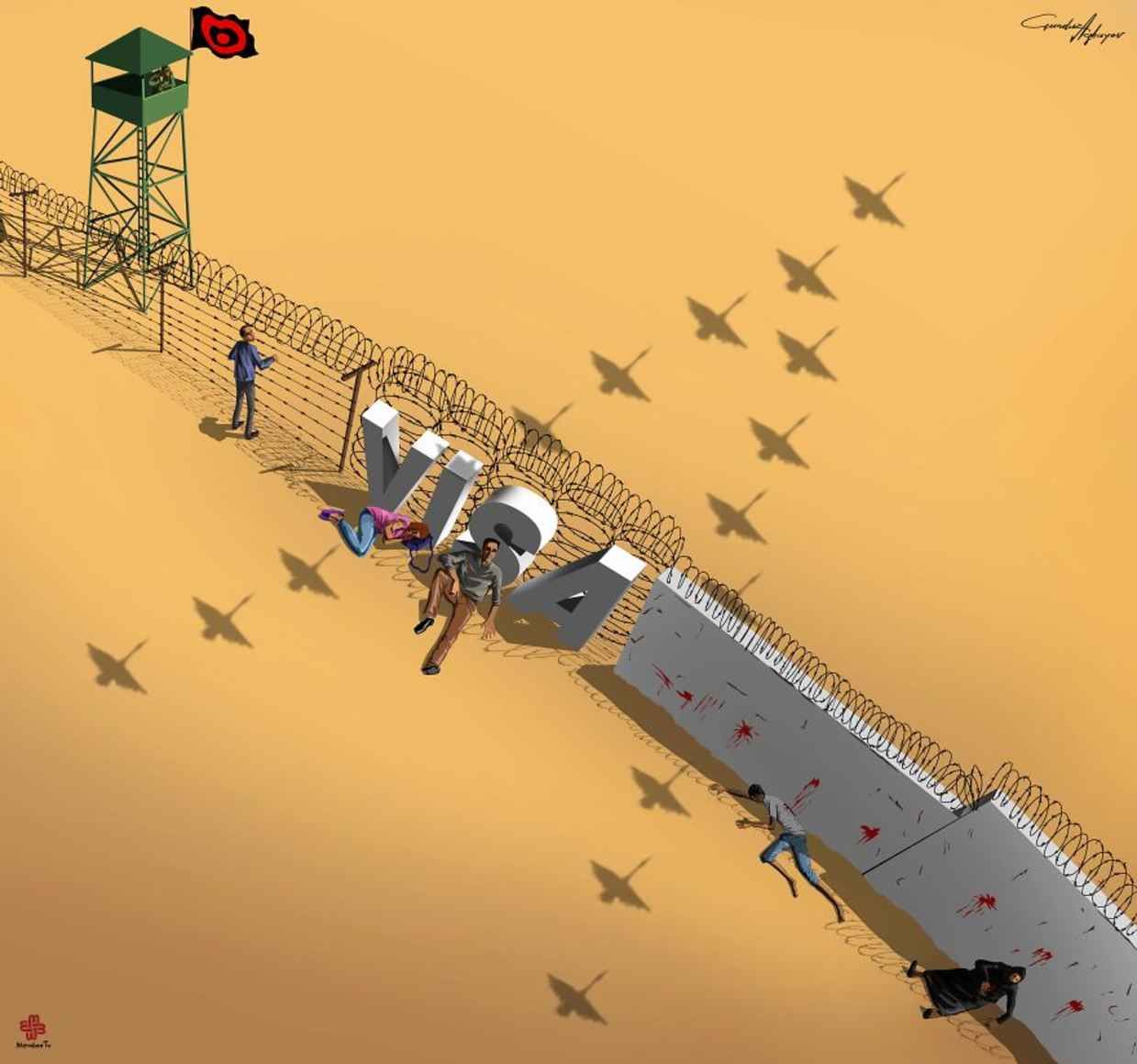 12 caricatures of real life make you ponder Picture 9