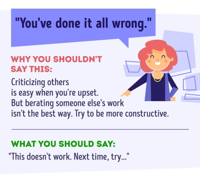 12 phrases absolutely should not be said at the company Picture 10