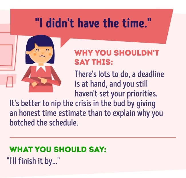 12 phrases absolutely should not be said at the company Picture 12