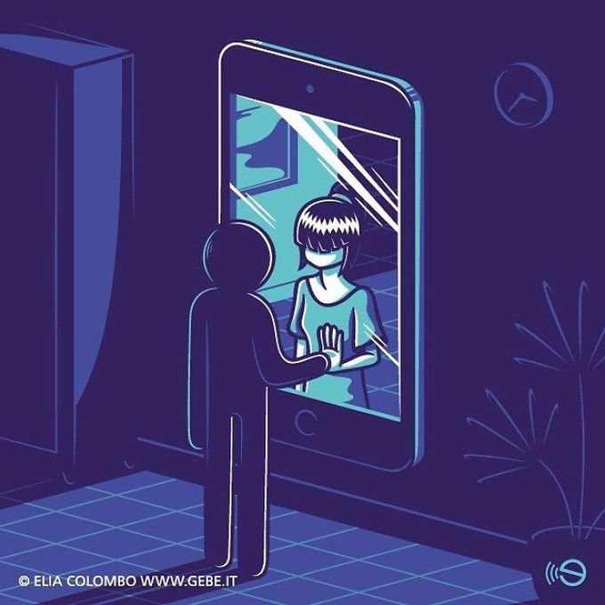 12 profound caricatures about the digital age Picture 11