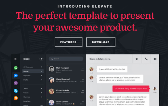 12 stunning HTML5 templates that web designers should not ignore Picture 12