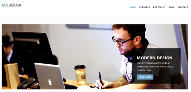 12 stunning HTML5 templates that web designers should not ignore Picture 4