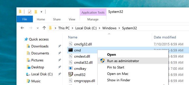 12 ways to open CMD - Command Prompt easily on Windows 10 Picture 7