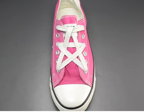 13 ways to tie shoelaces fast, simple, but equally beautiful and unique Picture 11