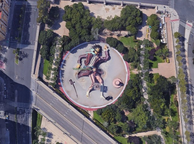 14 strange images found on Google Maps make you confused Picture 5