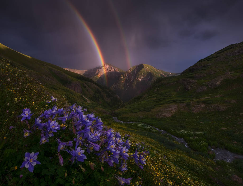 15 beautiful rainbow moments appear throughout the Earth Picture 4
