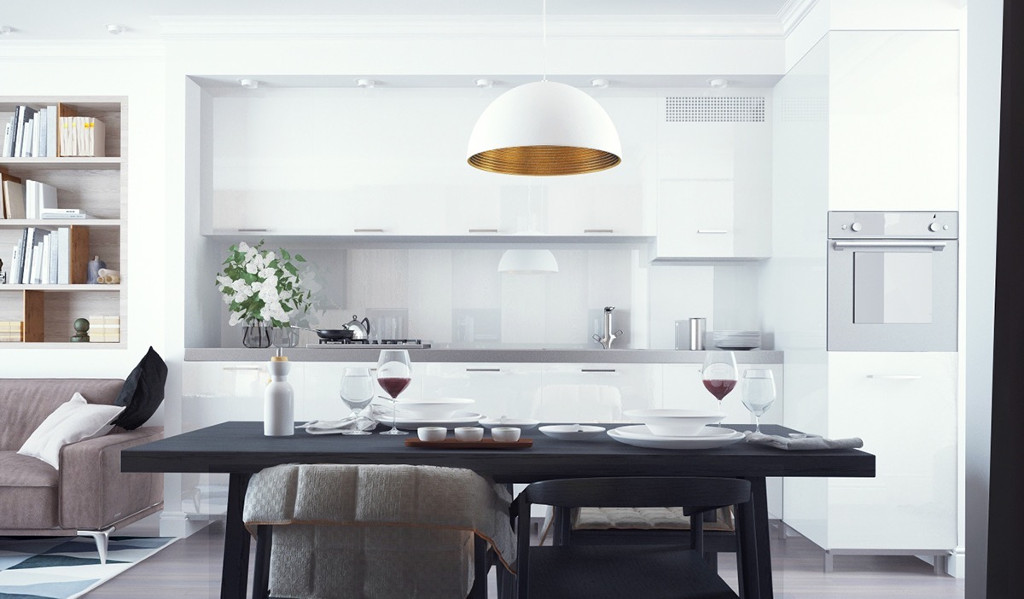 15 designs of a modern white kitchen with elegance, looking mesmerizing Picture 9