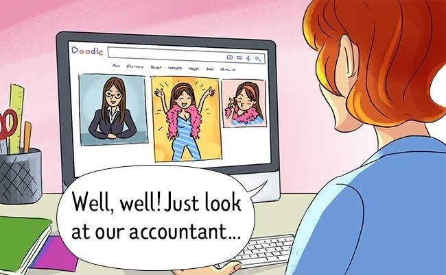 15 familiar actions that we often do at work Picture 12