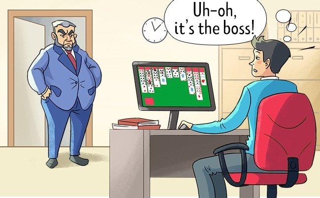 15 familiar actions that we often do at work Picture 16