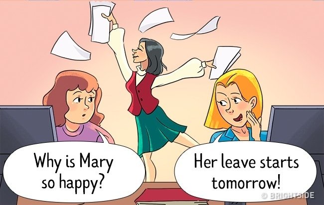 15 familiar actions that we often do at work Picture 19