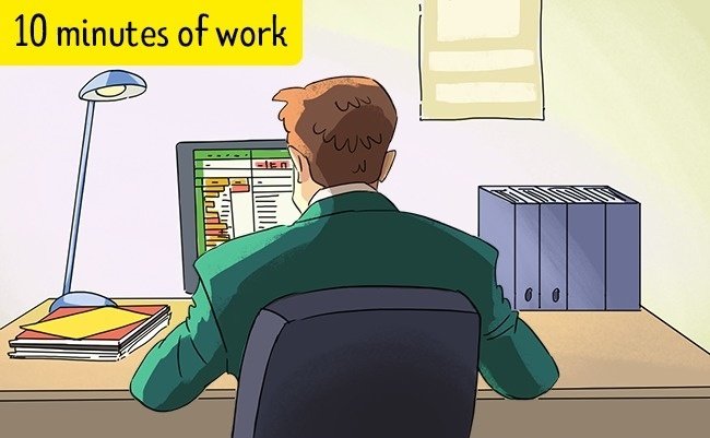 15 familiar actions that we often do at work Picture 8