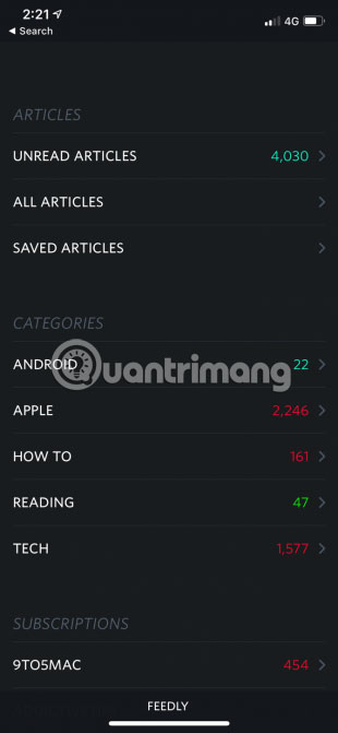 15 popular iPhone applications that support Dark Mode Picture 13