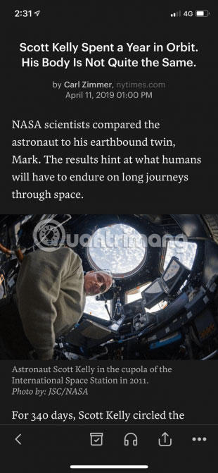 15 popular iPhone applications that support Dark Mode Picture 17