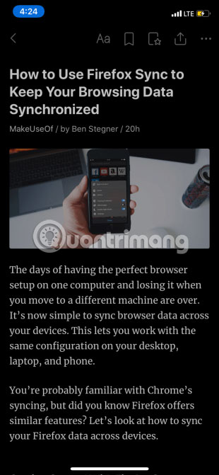 15 popular iPhone applications that support Dark Mode Picture 19