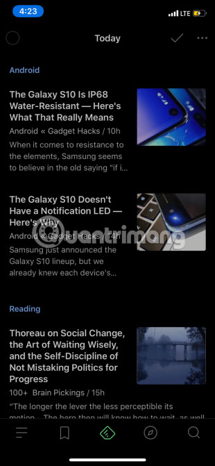 15 popular iPhone applications that support Dark Mode Picture 21