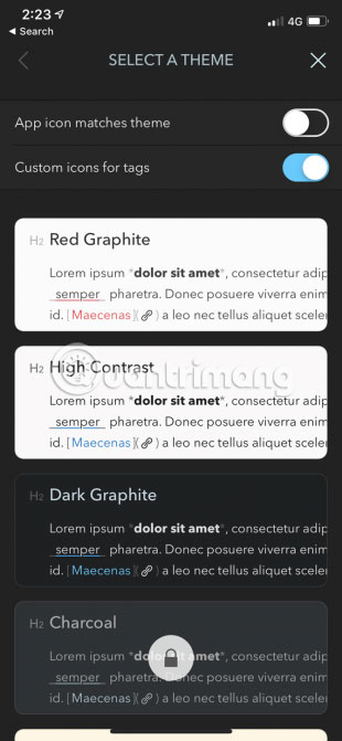 15 popular iPhone applications that support Dark Mode Picture 31
