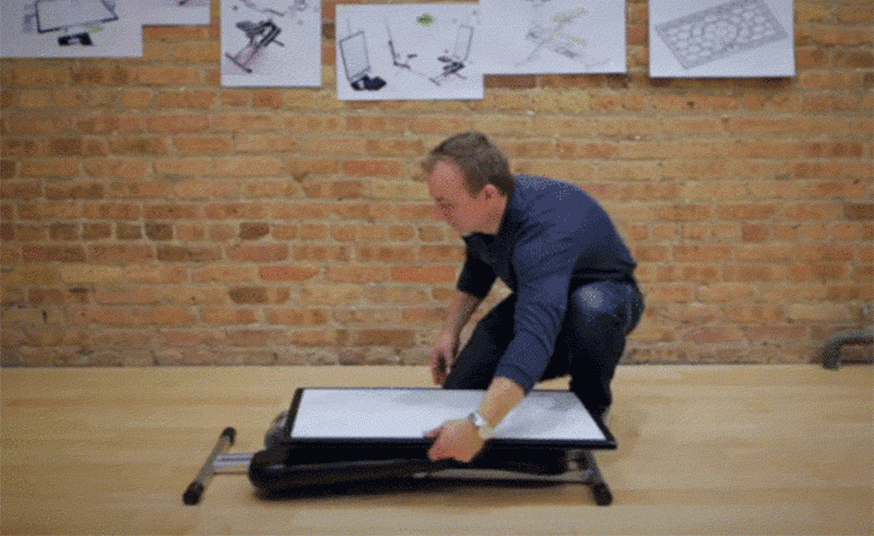 15 smart desks and chairs can 'transform' within a single note that everyone wants to own Picture 9