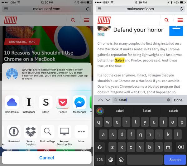 15 useful tips on Safari for iPhone and iPad users Picture 9