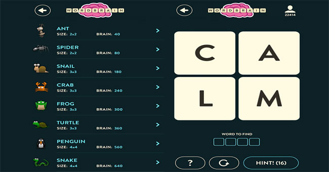 16 effective English word puzzle games on Android and iOS Picture 3