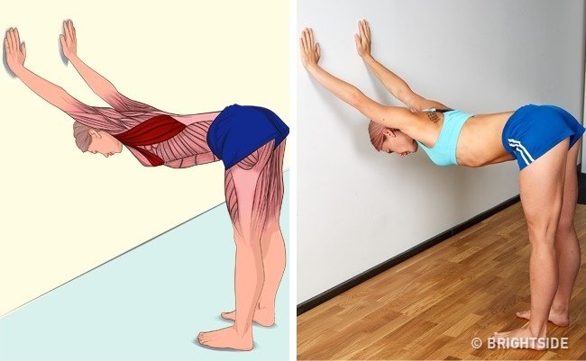 18 simple movements help stretch muscles in each position on the body Picture 12