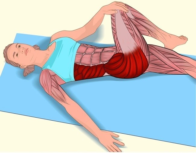 18 simple movements help stretch muscles in each position on the body Picture 13