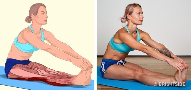 18 simple movements help stretch muscles in each position on the body Picture 20