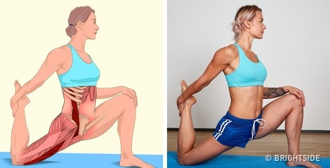 18 simple movements help stretch muscles in each position on the body Picture 21