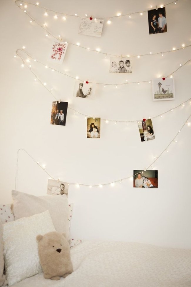 19 ideas to decorate warm and creative lights at home at Christmas Picture 7