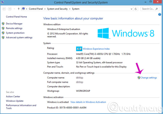 2 How to change the name displayed on the computer Picture 2