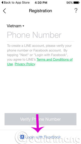 2 simple ways to create a Line account on your phone Picture 3