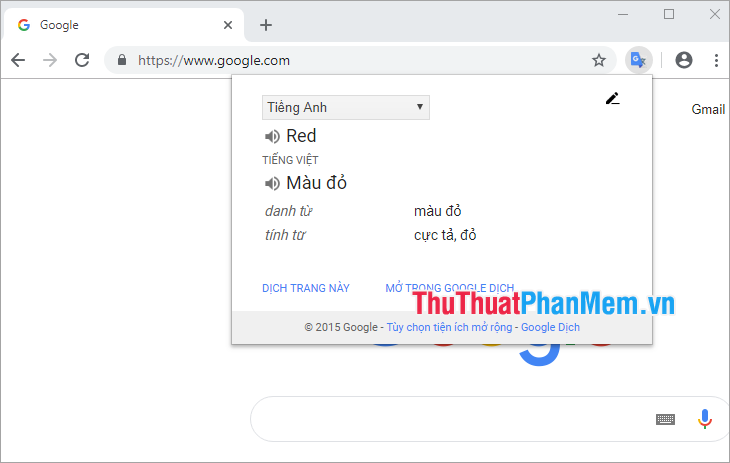 2 Very good and useful dictionary search utility on Chrome browser Picture 9