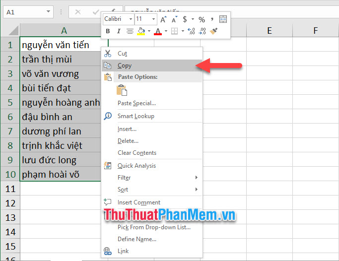 2 Ways to convert lowercase to uppercase in Excel - TipsMake.com