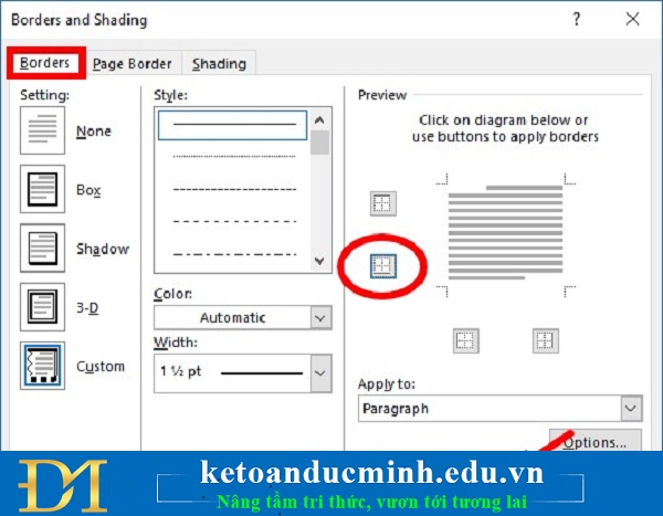 2 ways to create horizontal lines extremely fast in WORD Picture 7