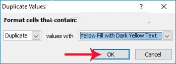 2 ways to delete data, duplicate content in Excel Picture 6
