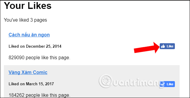 2 ways to dislike the super fast Facebook Fanpage Picture 4