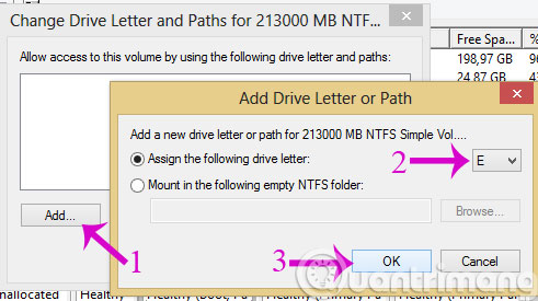 2 ways to hide hard disk partitions on Windows Picture 5