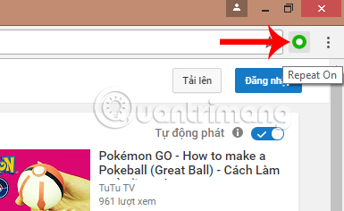 2 ways to replay, replay YouTube videos automatically Picture 11