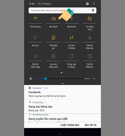 2 ways to turn off the sound when taking photos on Samsung Picture 1