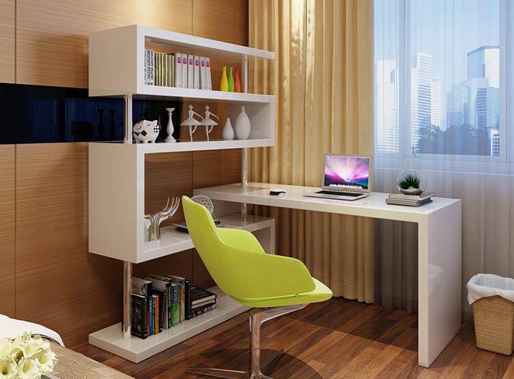 20 beautiful, compact and creative desk designs at home Picture 10