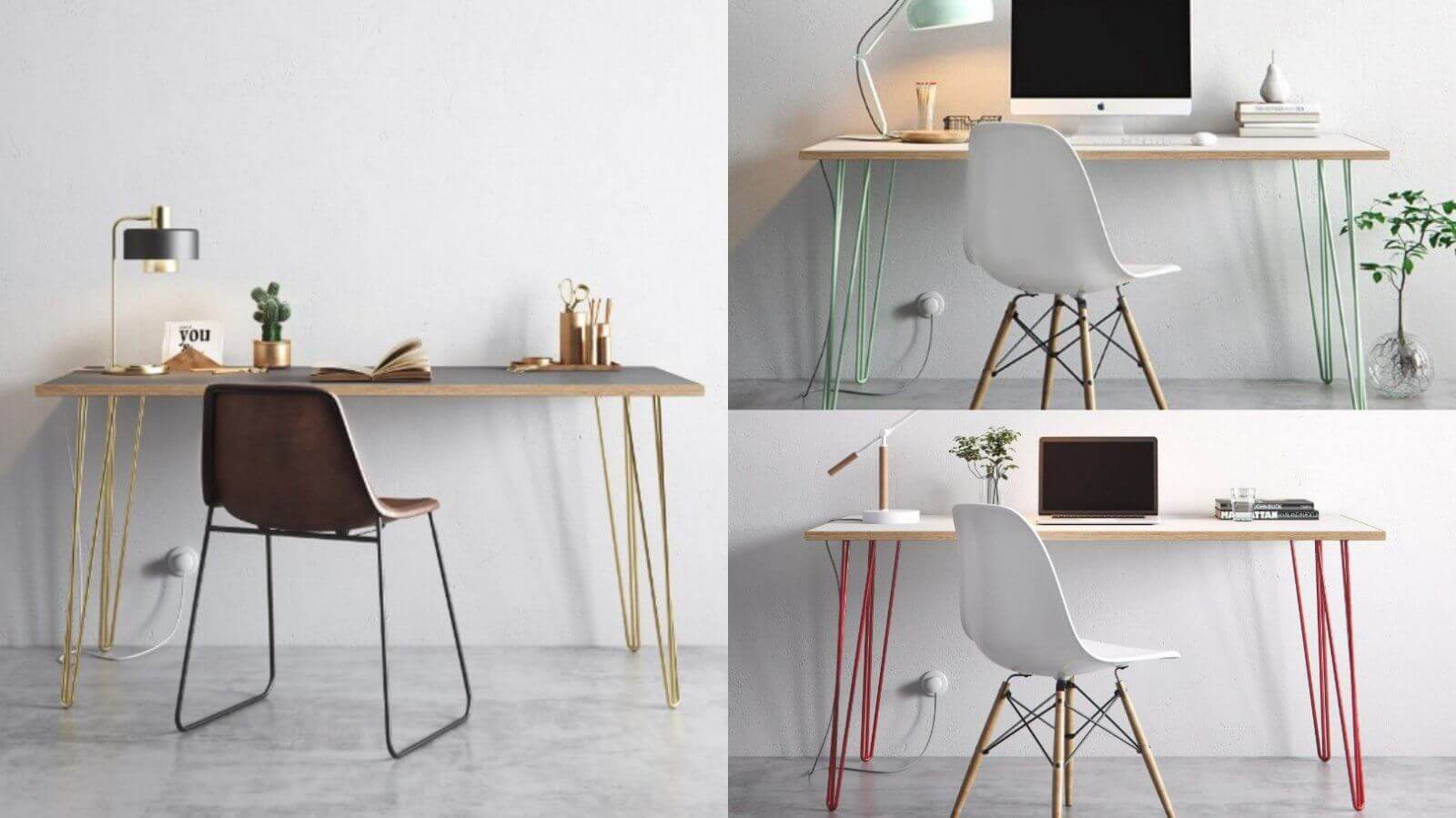 20 beautiful, compact and creative desk designs at home Picture 13