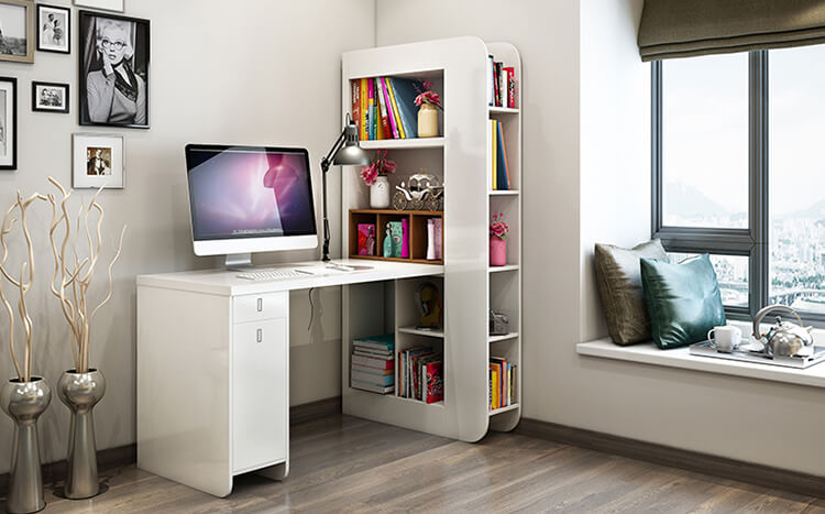 20 beautiful, compact and creative desk designs at home Picture 6