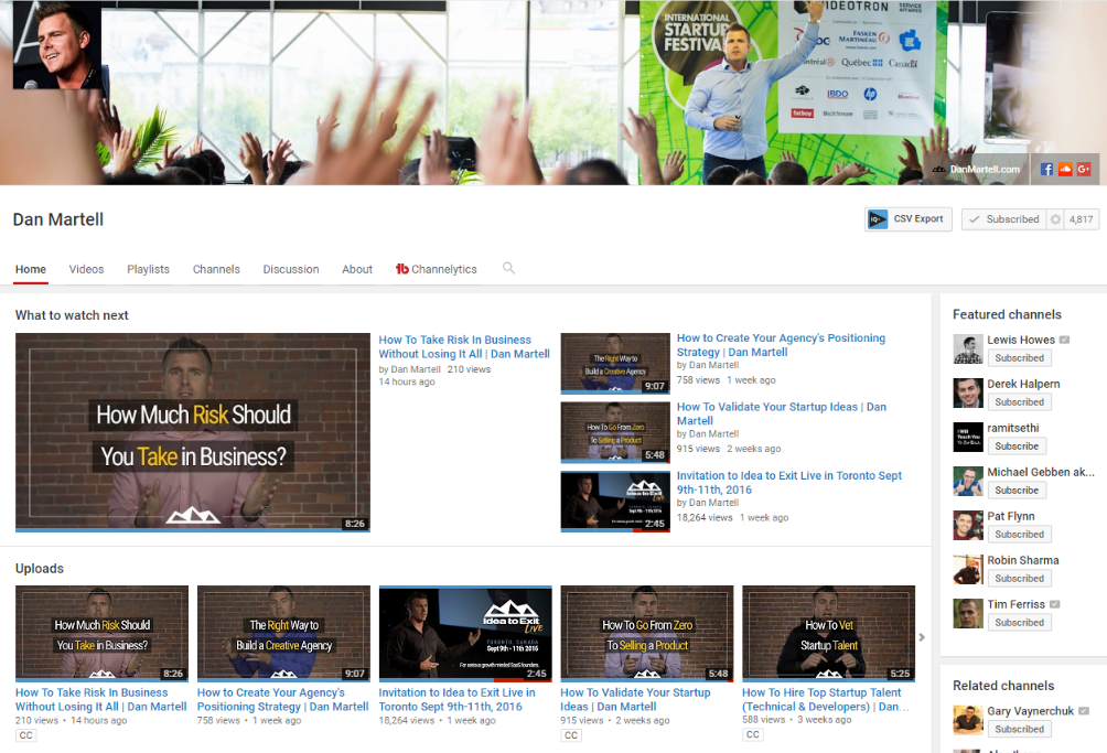 20 best YouTube channels for business lovers Picture 17