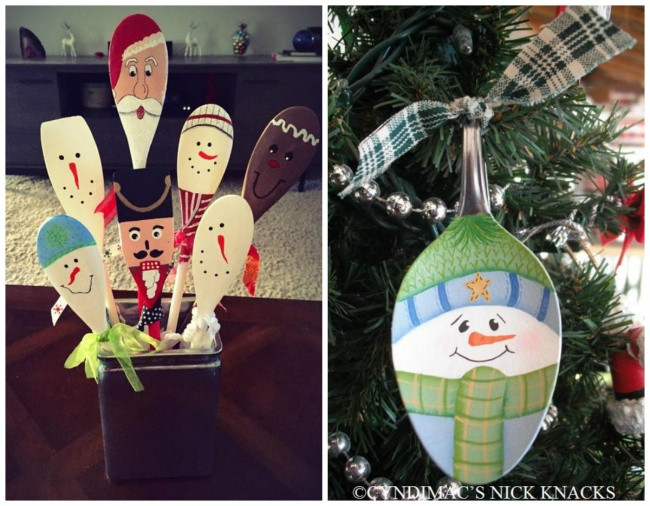 20 ideas for making Christmas decorations from spoons, old socks or excess wool Picture 21