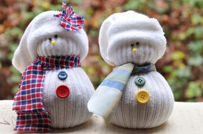 20 ideas for making Christmas decorations from spoons, old socks or excess wool Picture 22