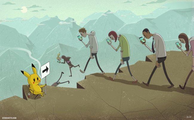 20 meaningful caricatures of the present state of modern society